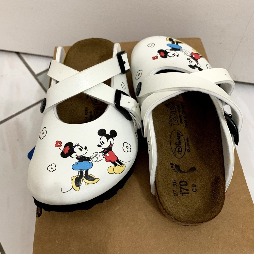 Birkenstock Disney Sandals for girls size 9.